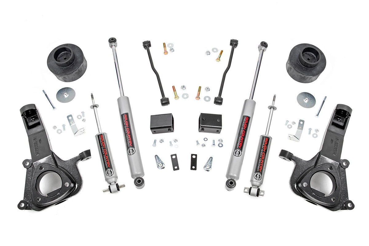 4 Inch Lift Kit Ram 1500 2WD (2009-2018 & Classic) Rough Country