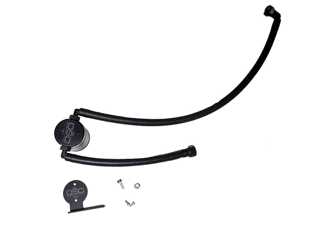 J&L Oil Separator 3.0 Passenger Side, Black Anodized J&L