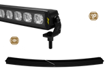 HEXCORE Universal 30" Curved LED Light Bar, Flood & Spot Combo Beam with Amber & White Position Light | STL30CLB Stinger