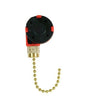 Jandorf Fan Switch With Pull Chain 3 Speed Brass Finish Jandorf