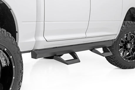 SRX2 Adj Aluminum Step Crew Cab Ram 1500/2500/3500 2WD/4WD (2010-2018 & Classic) Rough Country