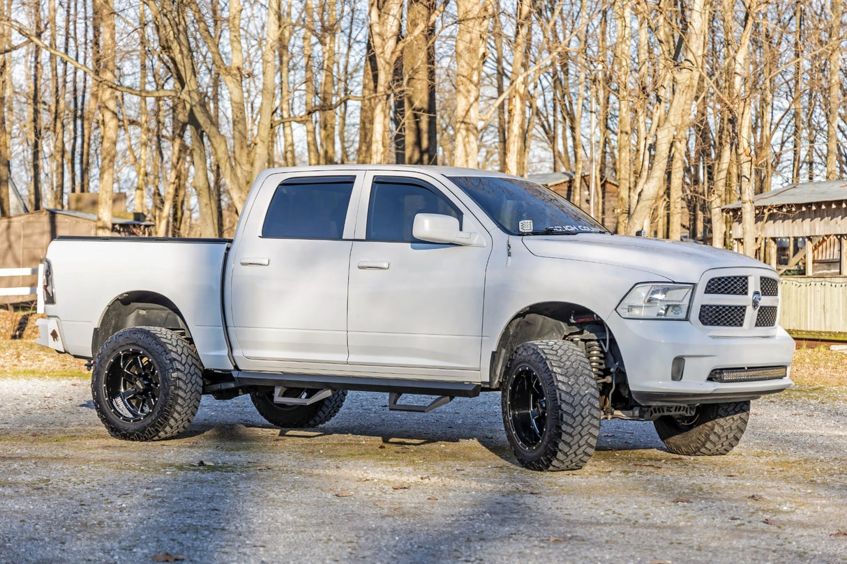 SRX2 Adj Aluminum Step Crew Cab Ram 1500/2500/3500 2WD/4WD (2010-2018 & Classic) Rough Country