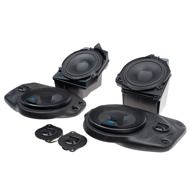 Alpine Plug & Play Full Speaker S65 Upgrade Bundle   | '18-'23 JL Wrangler/ '20-'23 JT Gladiator