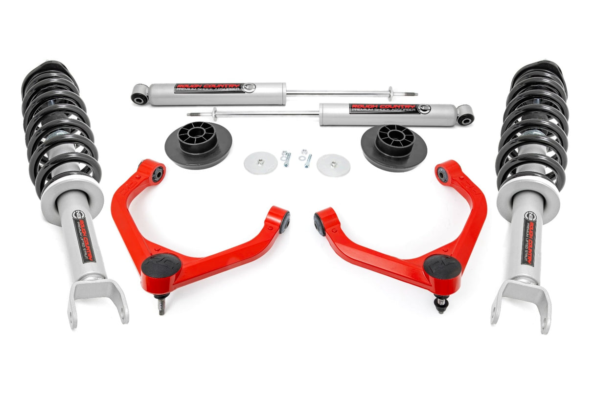 3.5 Inch Lift Kit N3 Struts Red Ram 1500 2WD/4WD (2019-2026) Rough Country