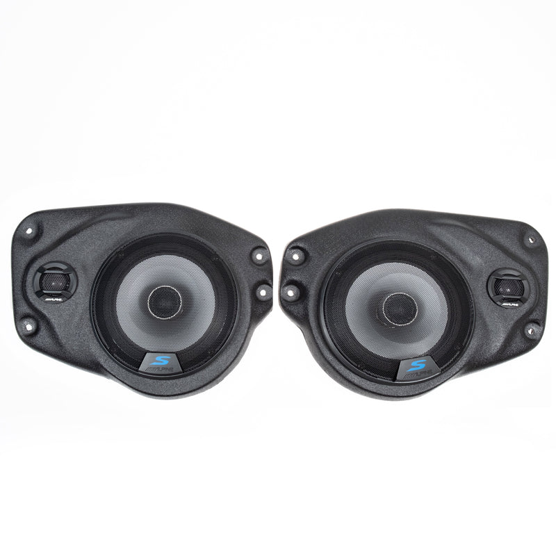 Alpine Plug & Play Full Speaker S65 Upgrade Bundle   | '18-'23 JL Wrangler/ '20-'23 JT Gladiator