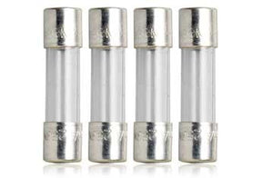 RadioShack 0.25A 250V 5x20mm Fast-Acting Glass Fuse 270-0133 4 Pack TekShack