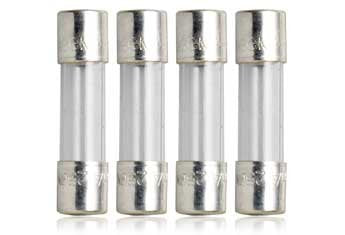RadioShack 0.25A 250V 5x20mm Fast-Acting Glass Fuse 270-0133 4 Pack TekShack