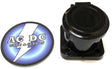 Hubbell HBLNCABK Single Pole Connector, Non-Met Cover, BLACK Camlock series 16 Hubbell