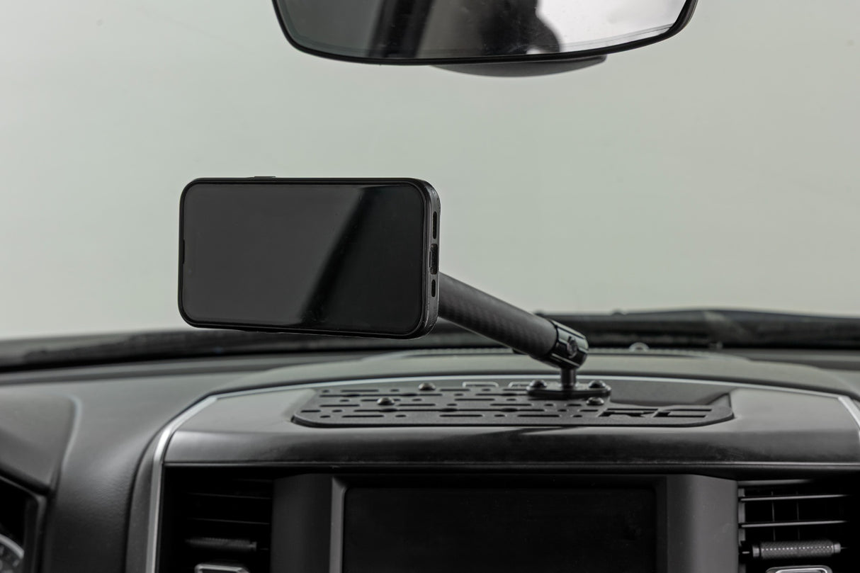 Dash Mount 8 Inch Mag Safe Mount Kit 8in Screen Ram 1500 2WD/4WD (19-26) Rough Country