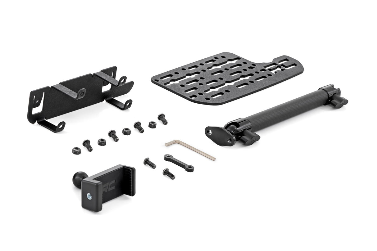 Dash Mount 10 Inch Non-Mag Safe Mount Kit 8in Screen Ram 1500 (19-26) Rough Country