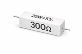 PANMILED 20W Cement Resistor, ±5% Ceramic Wirewound Power Resistor (15Ω–750Ω) High Watt Fixed Resistor TekShack