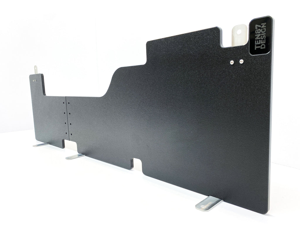 2015-2026 Ford F-Series Full-Length Amplifier Rack | No-Drill Factory Fit Ten87 Design