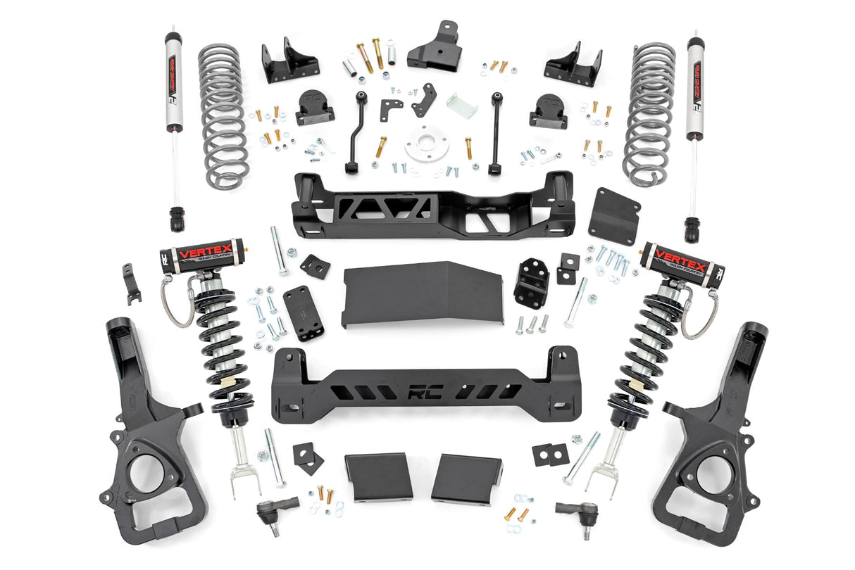 6 Inch Lift Kit Vertex/V2 Dual Rate Coils Ram 1500 4WD (2019-2024) Rough Country