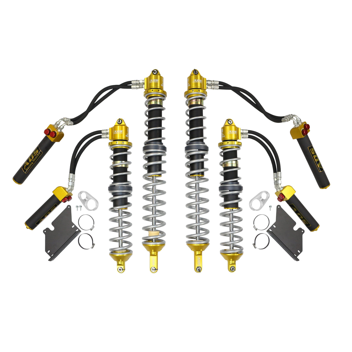 MBR Race Shock Kit, 2018+ Can-Am X3 4-seat 72" by ADS Suspension