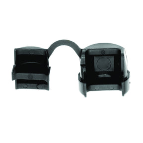Jandorf Cord Protector, For: 14/2, 14/3, 12/2 and 12/3 Gauge Wires, Nylon, Black 2pk #61417 Jandorf