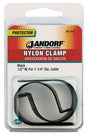 JANDORF CLAMP Nylon Black 1/2x1-1/4 2 PK 61446 Jandorf