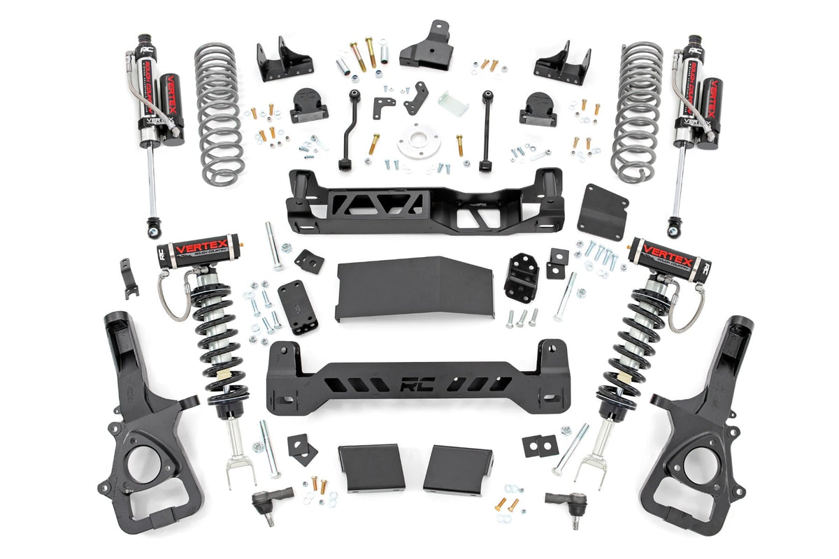 6 Inch Lift Kit 22XL Vertex Dual Rate Coils Ram 1500 4WD (2019-2024) Rough Country