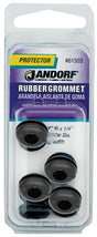 Jandorf 61503 Grommet, 1/4 in ID, 9/16 in OD, Rubber, Black, 1/4 in Thick Panel Jandorf