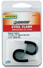 JANDORF CLAMP Steel Rubber Cush 2 PK 61527 Jandorf