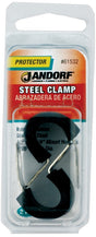 JANDORF Cushion Clamp, Stainless Steel, Black 61532 Jandorf