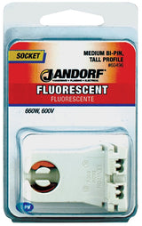 JANDORF Socket Fluorescent Med Base Tall Prof 60496 Jandorf