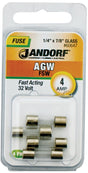 Jandorf Fast Acting 32 Volt 4 Amp Fuse #60647 Jandorf