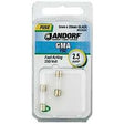 Jandorf Fast Acting 250 Volt 2.5 Amp Fuse #60684 Jandorf