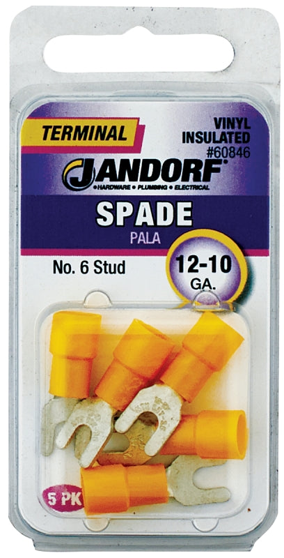 Term Spade 12-10 Vinyl #6 Stud #60846 Jandorf
