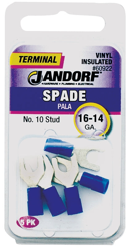 Term Spade 16-14 Vinyl #10 Stud #60922 Jandorf