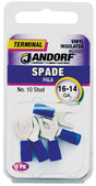 Term Spade 16-14 Vinyl #10 Stud #60922 Jandorf