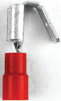 Disconnect Terminal, 22 to 18 AWG Wire, Vinyl Insulation, Copper Contact, Red #60949 Jandorf