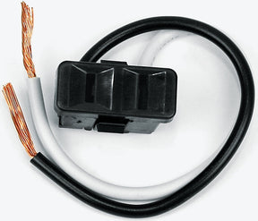 Jandorf Single Receptacle, 2 -Pole, 125 V, 15 A, Black #61014 Jandorf