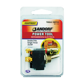 Switch Toggle DPST ON/OFF 4 SCREW Jandorf