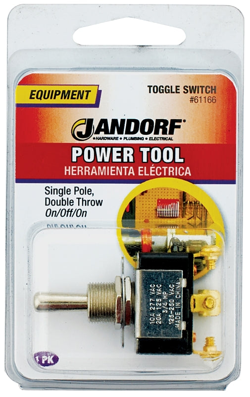 Switch Toggle SPDT ON/OFF/On 3 Screw Jandorf