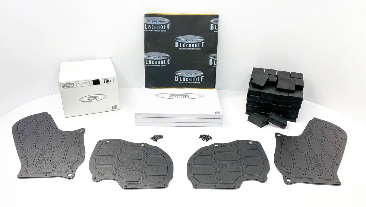 Sound Treatment Packages for the 2015-2020 F-150 and 2017-2022 SuperDuty Ford SuperCrew Trucks Sounds Good Stereo