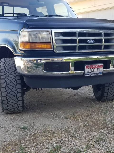 (1992-1997) F-Series & Bronco - OBS to 08-10 SuperDuty Bumper Conversion Brackets