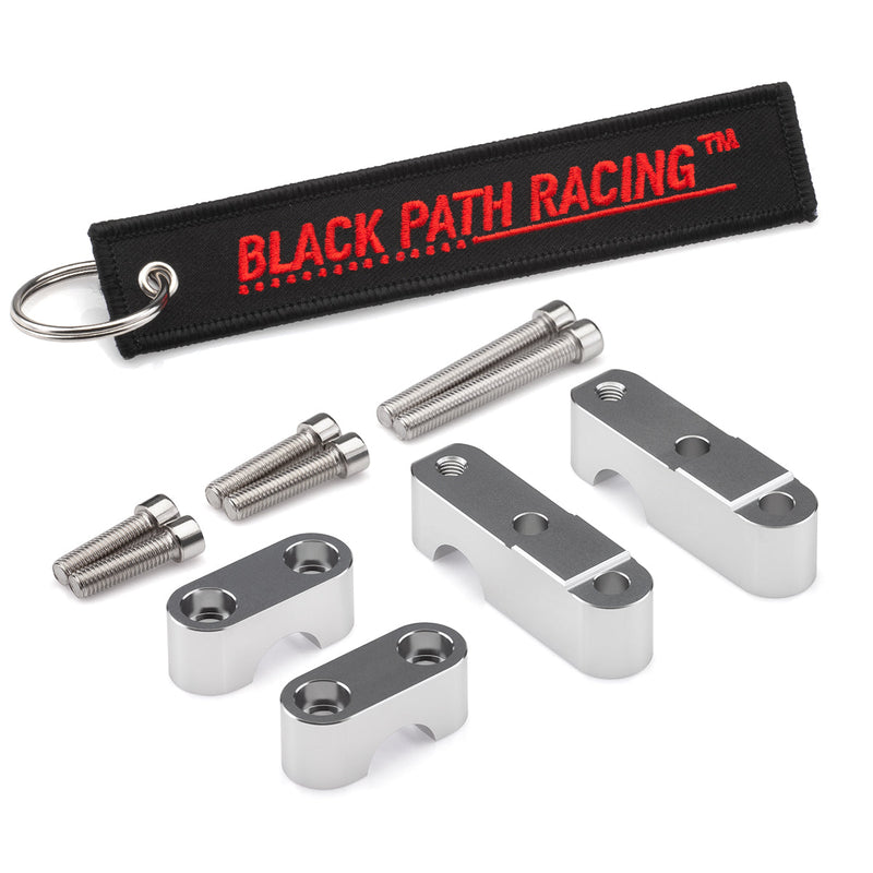 Kawasaki KL/KLR-Series 1" Upward / 1.25" Backward Handlebar Risers for 7/8" Bars