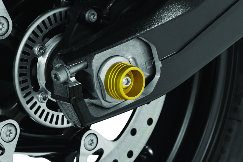 Kuryakyn Lodestar Rear Axle Slider Gold