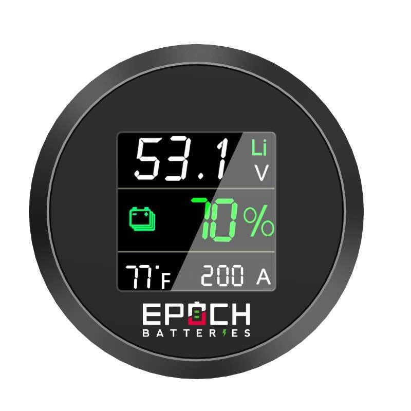 Epoch Batteries 48V 105Ah Mini LiFePO4 Golf Cart Battery Complete Kit