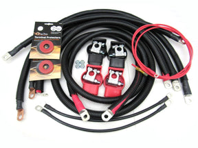 Battery Cable Kit, 2008-2010 Ford 6.4L Powerstroke Ford OEM