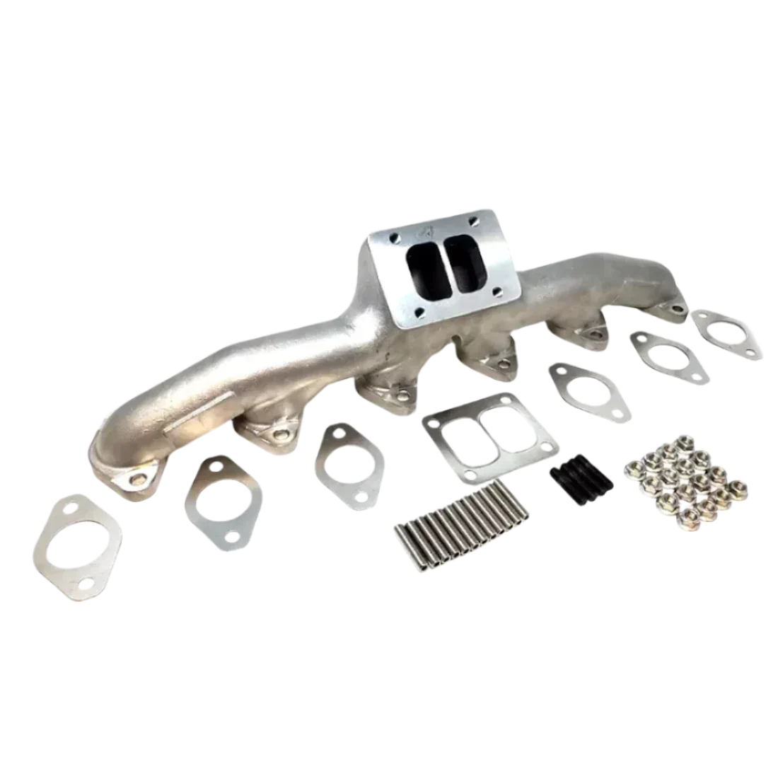 DIESELR Cast Stainless 2nd. Gen Swap Exhaust Manifold - T4 Mount (1998.5-2024 Cummins 5.9L/6.7L)