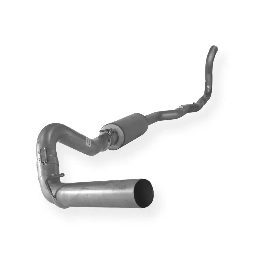 Dieselr Aluminized 4" Turbo Back Exhaust Single | Dodge 2500/3500 5.9L Cummins (1989-1993)