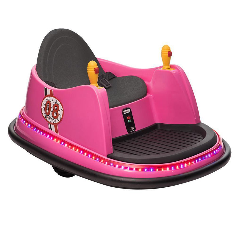 360-Degree Spin Bumper Car Ride-On Toy for Kids Ages 3-5
