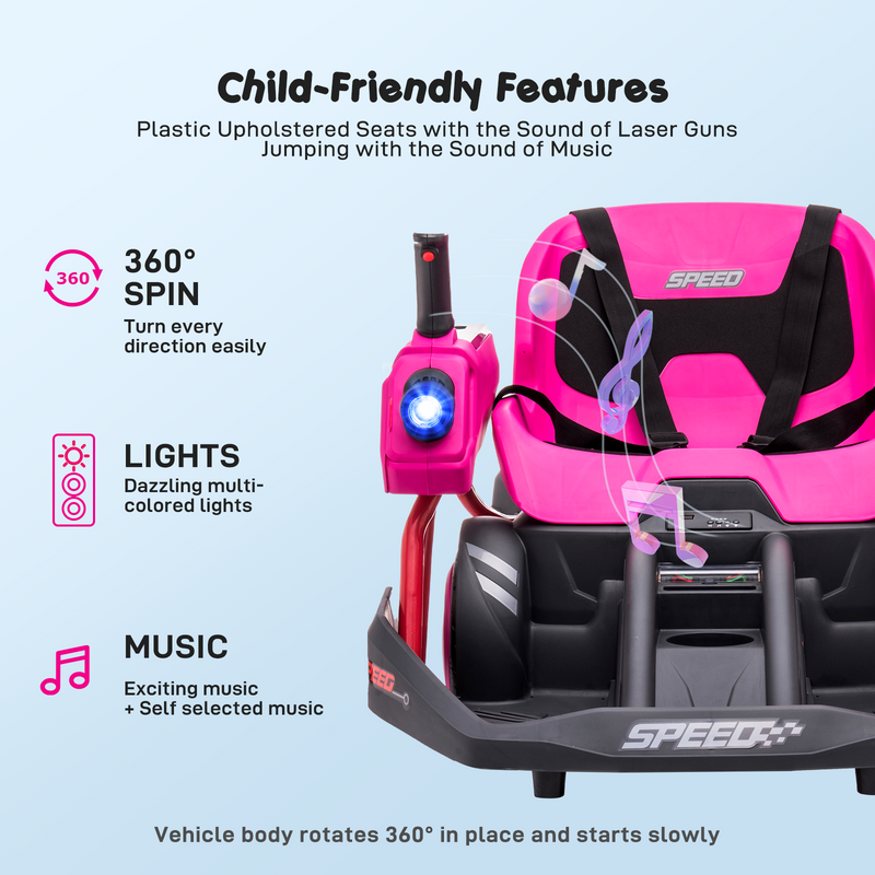 360° Rotating Mecha Car for Kids with 4WD and 2.4G Remote Control