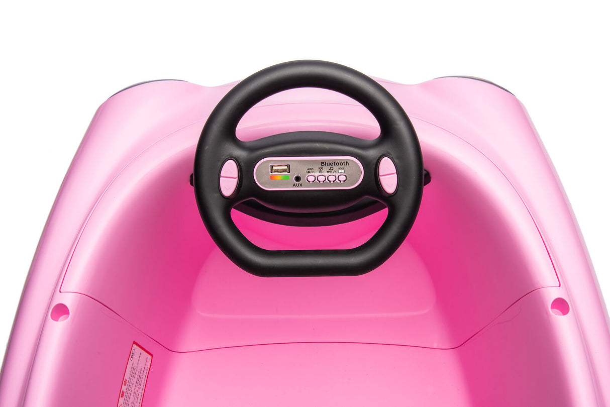 360° Spin Dual Drive Electric Bumper Car for Kids and Toddlers with Remote Control - 12V Ride-On Fun!