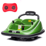 360° Spin Electric Ride-On Car for Kids with Remote Control - Bumper Vehicle Toy (12V)