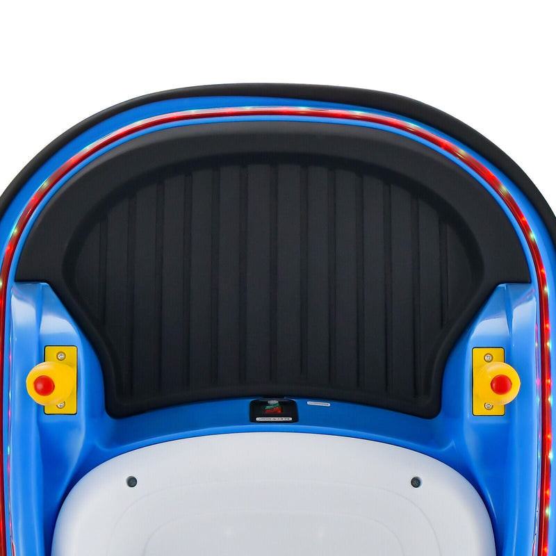 360° Spin Race Bumper Car for Kids with Remote Control - Blue