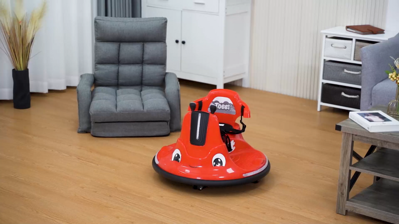 360° Spinning Bumper Car Electric Vehicle with Remote Control and Lights
