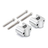 1999-2010 Royal Star Venture Silver Handlebar Risers