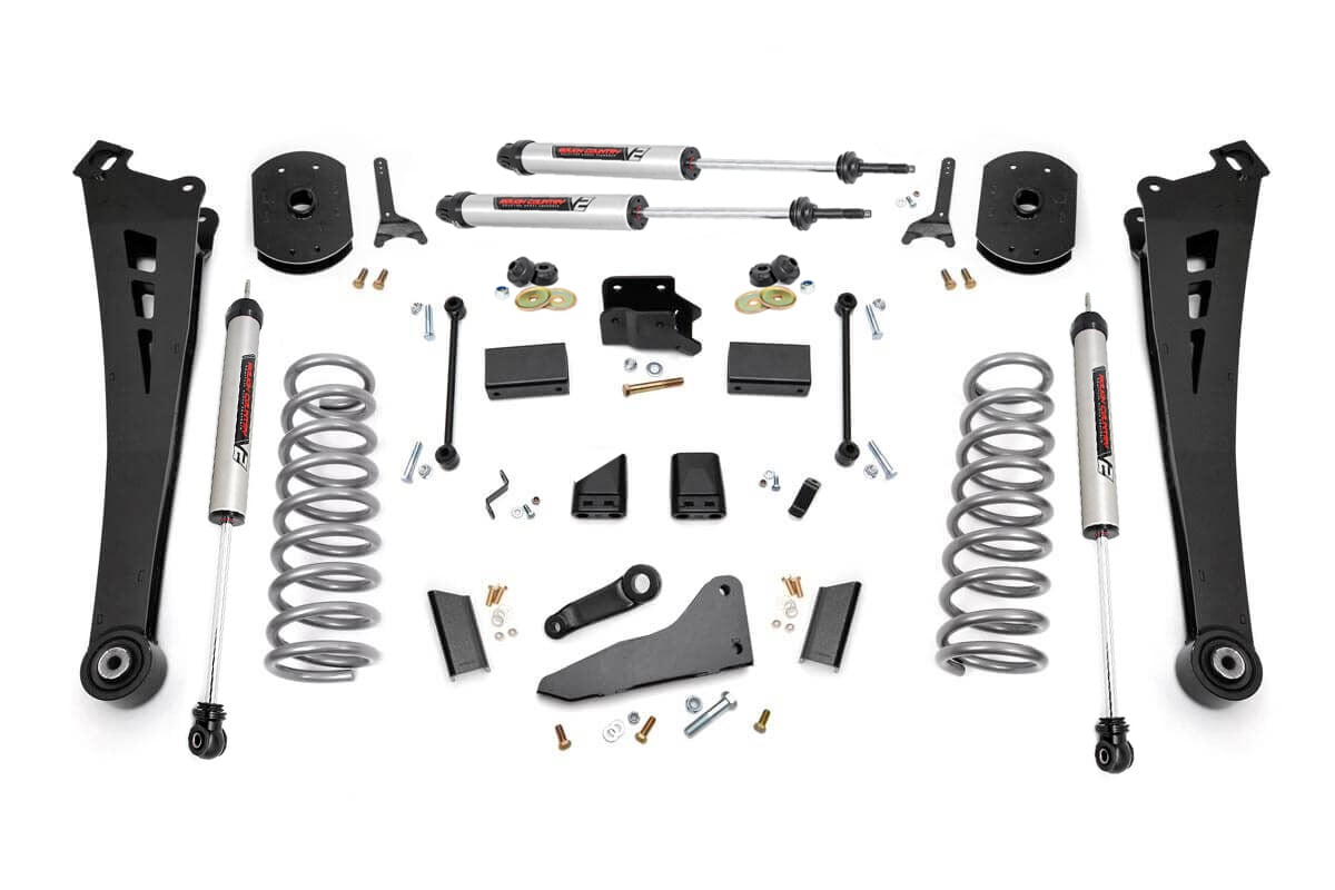 5 Inch Lift Kit FR Diesel Coil R/A V2 Ram 2500 4WD (2014-2018) Rough Country